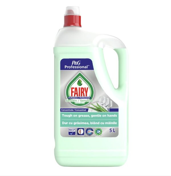 Detergent vase Fairy Professional Sensitive 5L