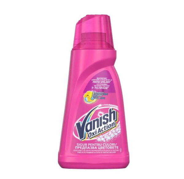 Solutie pentru indepartarea petelor Vanish Pink 1l