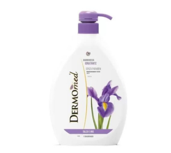 Gel de dus Dermomed cu talc si iris capacitate 1000ml