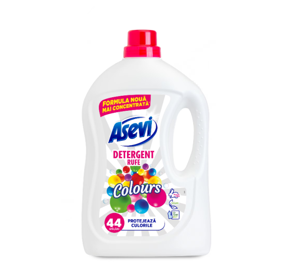 Detergent Lichid Universal Automat Asevi Colours 44 de spalari 2.37 Litri