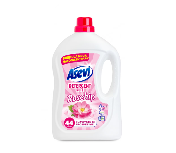 Detergent Lichid Universal Automat Asevi Trandafir 44 de spalari 2.37 Litri