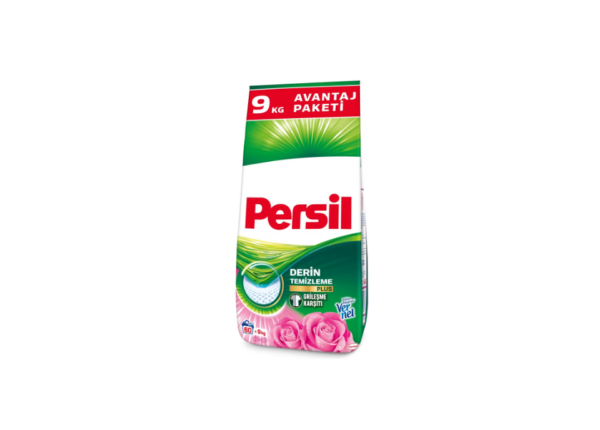 Detergent automat pudra Persil Professional Powder Rose 9 kg rufe albe si colorate 60 spalari
