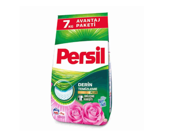 Detergent pudra automat Persil Professional Powder Rose 7 kg rufe albe si colorate 46 spalari