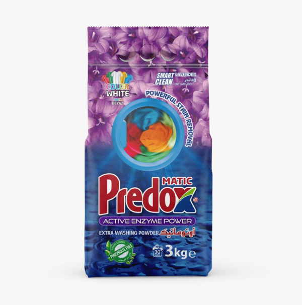 Detergent rufe automat Predox pentru haine albe si colorate 30 spalari 3 kg