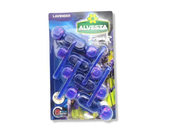 Odorizant toaleta Alvesta Power Lavender 4 x 48 g