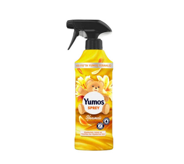 Spray pentru incaperi haine mobilier si tapiterie parfum de Hanimeli 450ml Yumos