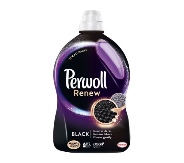 Detergent de rufe lichid Perwoll Renew Black 54 spalari 297L