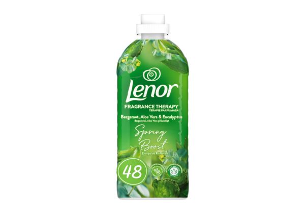 Balsam de rufe Lenor Bergamota Aloe Verra si Eucalipt 1.2L 48 spalari