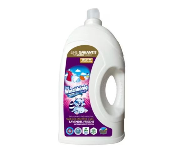 Detergent Lichid Der Waschkonig Lavanda 5 Litri 166 Spalari 1