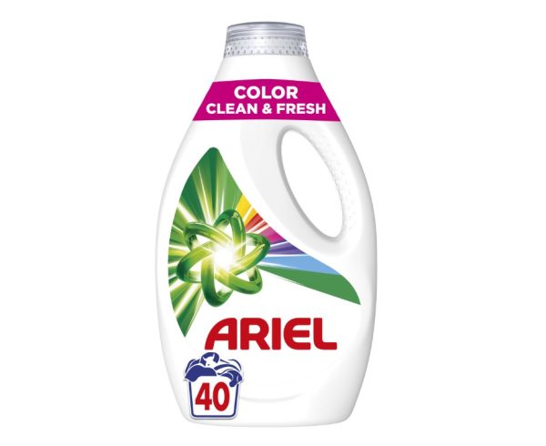 Detergent de rufe lichid Ariel Color Clean Fresh 40 spalari 2L